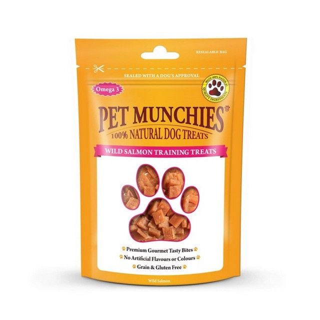 Pet Munchies Wild Salmon Training Treats 50g Pet Munchies Wild Salmon Training Treats 50g