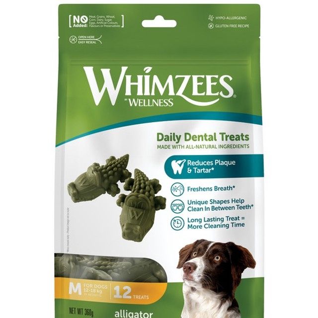 Whimzees Alligator M 12pk