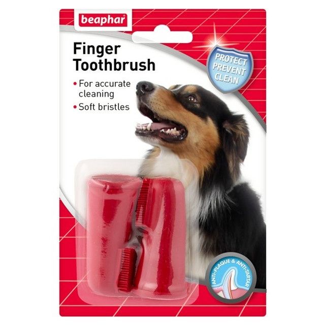 Beaphar Finger Toothbrush 2pk