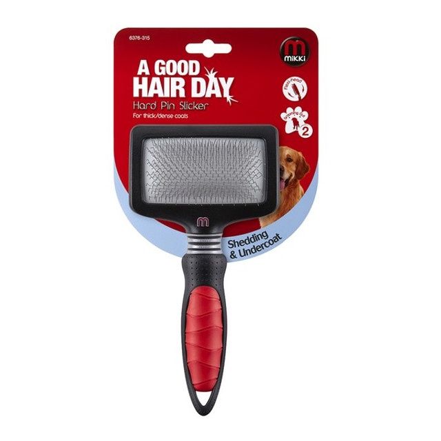 Mikki Hard Pin Slicker L Thick/Dense Coats