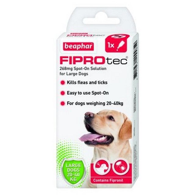 Beaphar Fiprotec Spot On Large Dog (1 Pipette) Beaphar Fiprotec Spot On Large Dog (1 Pipette)