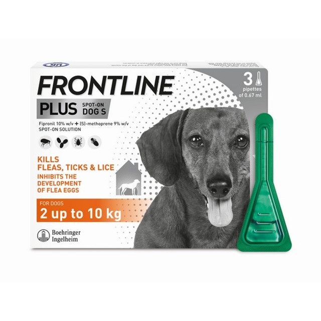 Frontline Plus 2-10kg x3