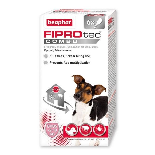 Beaphar Fiprotec Combo Small Dog (3Pipettes)