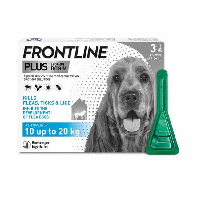 Frontline Plus 10-20kg x3