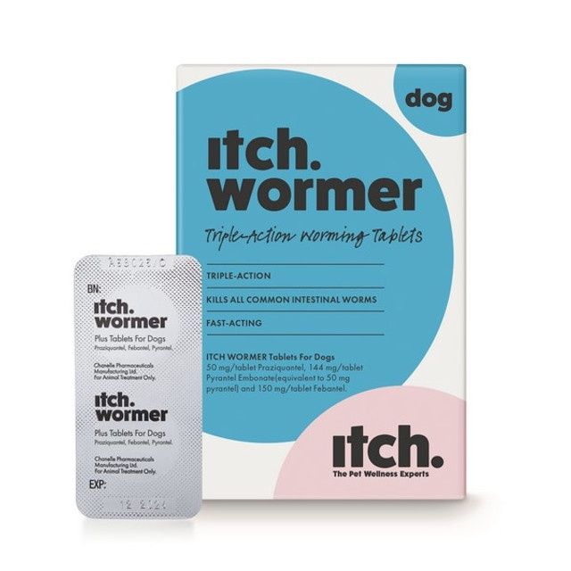 Itch Wormer For Dogs 3-20kg 2 Pack Itch Wormer For Dogs 3-20kg 2 Pack