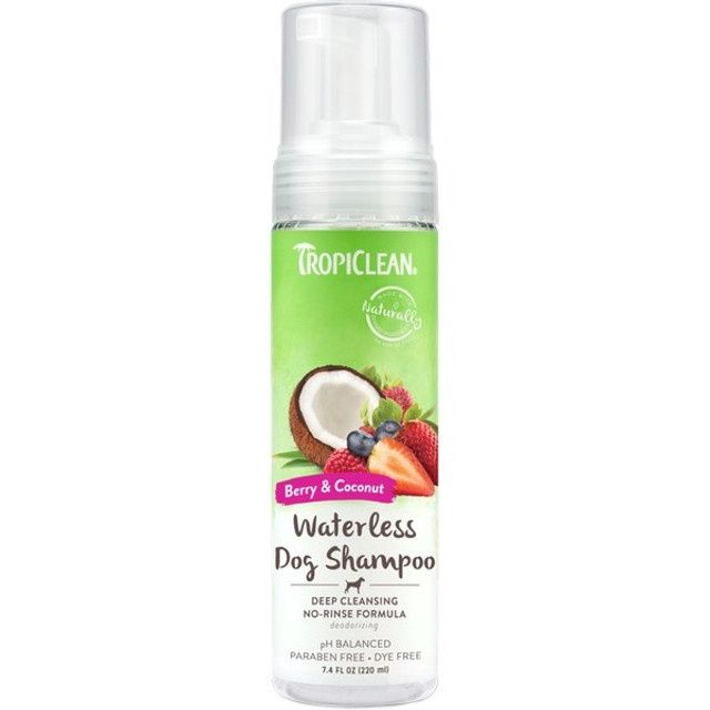 Tropiclean Waterless Dog Shampoo Deep Cleansing 220ml