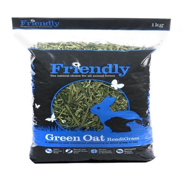 Friendly Green Oat Readigrass For Small Animals 1kg