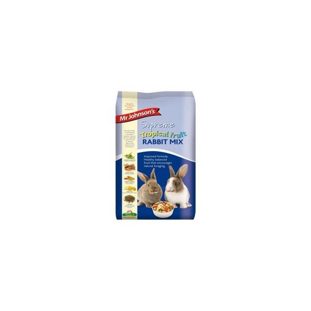 Mr Johnsons Supreme Rabbit Tropical Fruit Mix 900g