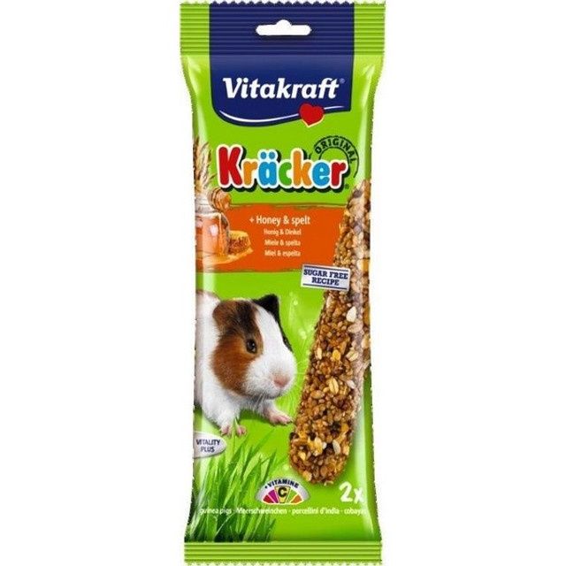 Vitakraft Kracker Guinea Pig Honey-spelt Stick 2pk