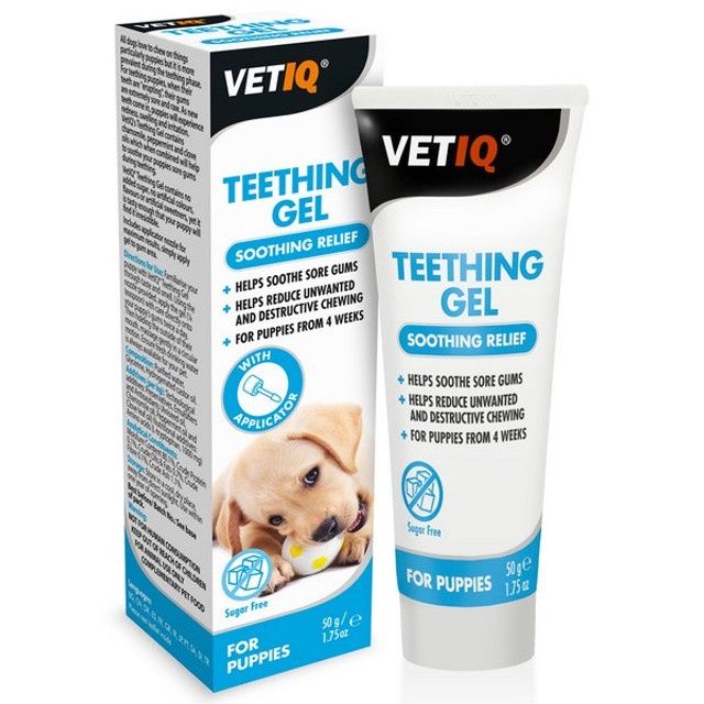 Vet IQ Teething Gel for Puppies 50g