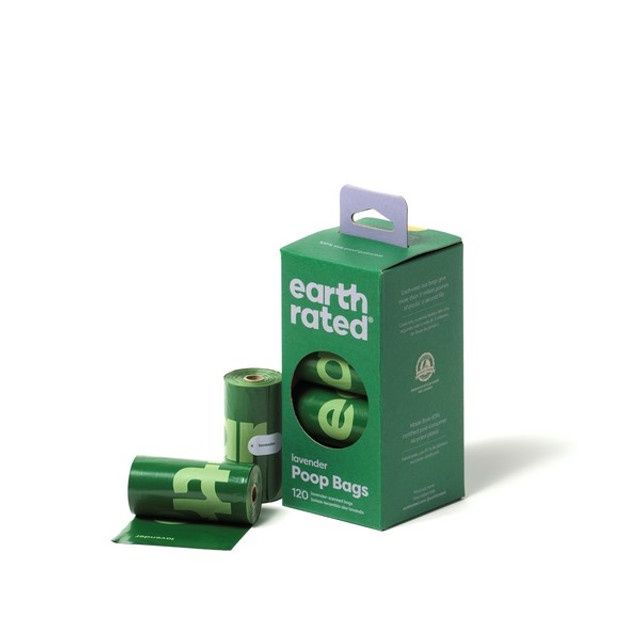 Earth Rated Lavender Scented Poop Bags 120