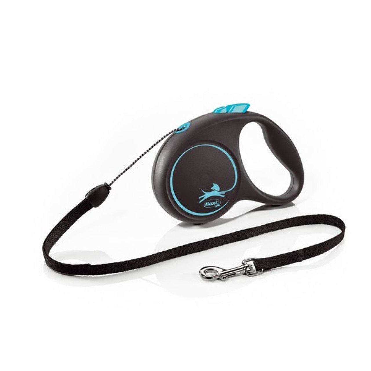 Flexi Black Design S Cord 5m Blue