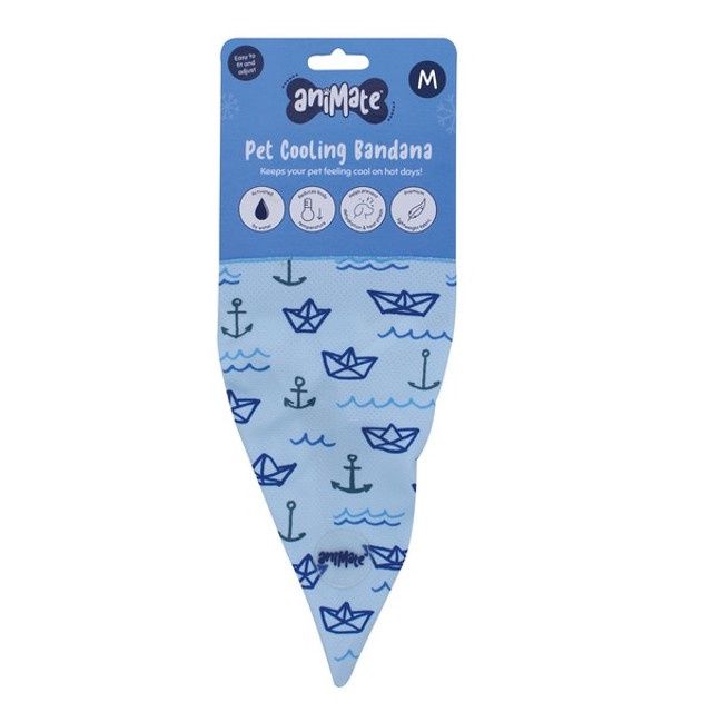 Animate Cooling Bandana Anchor Medium