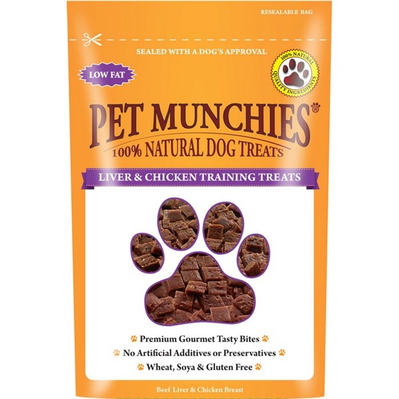 Pet Munchies Dog Training Treats Liver &amp; Chicken 50g