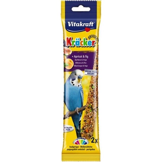 Vitakraft Budgie Kracker Apricot &amp; Fig