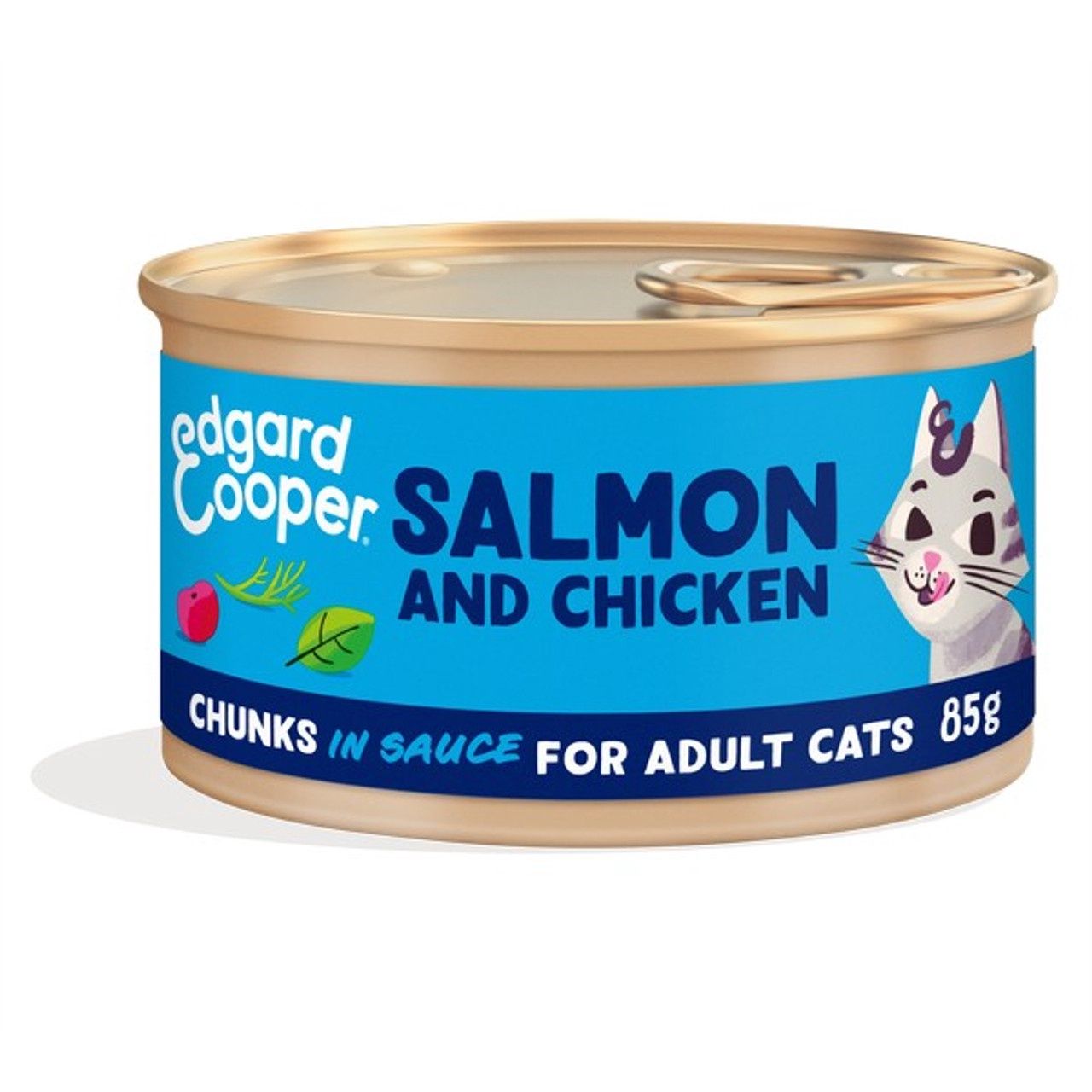Edgard &amp; Cooper Cat Chunks Salmon &amp; Chicken 85g