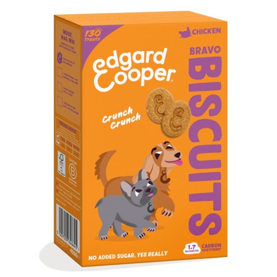 Edgard &amp; Cooper Dog Adult Biscuits Chicken 400g
