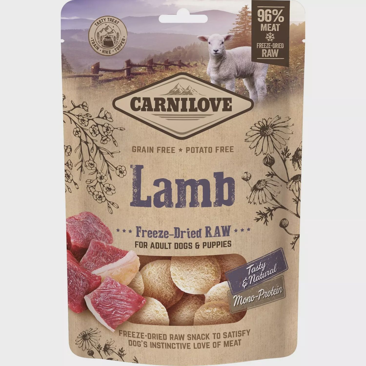Carnilove Freeze Dried Raw Treats Lamb 60g