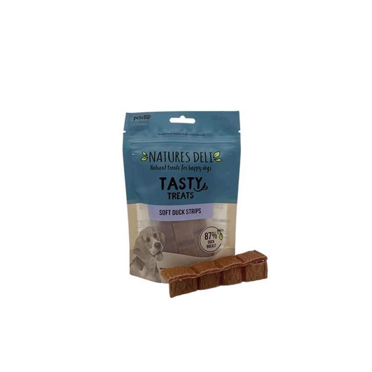 Natures Deli Soft Duck Strips 100g