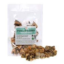 Natural Cod Fish Skin Cubes 75g