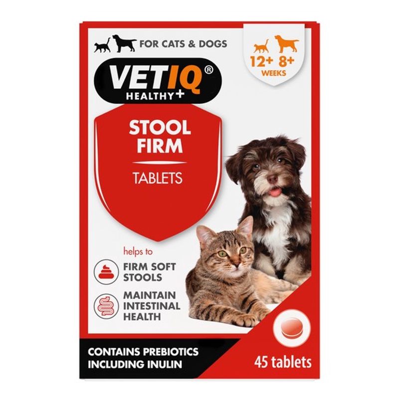 M &amp; C VetIQ Stool Firm Tablets (45Tabs)