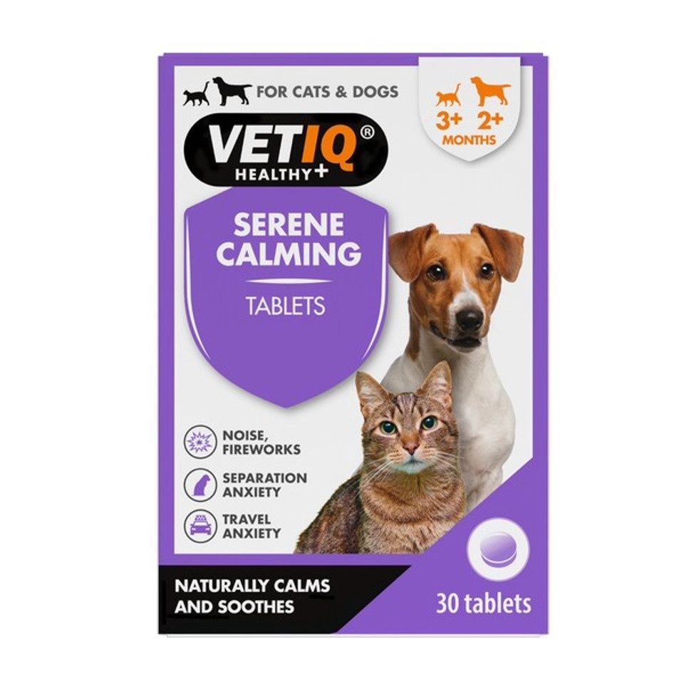 M &amp; C VetIQ Serene Um Calm (30Tabs)