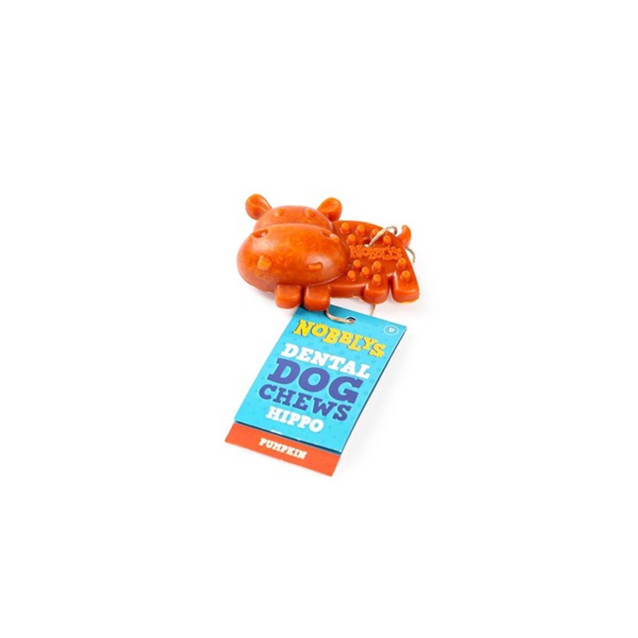 Petello Nobblys Animal Hippo Pumpkin 40g
