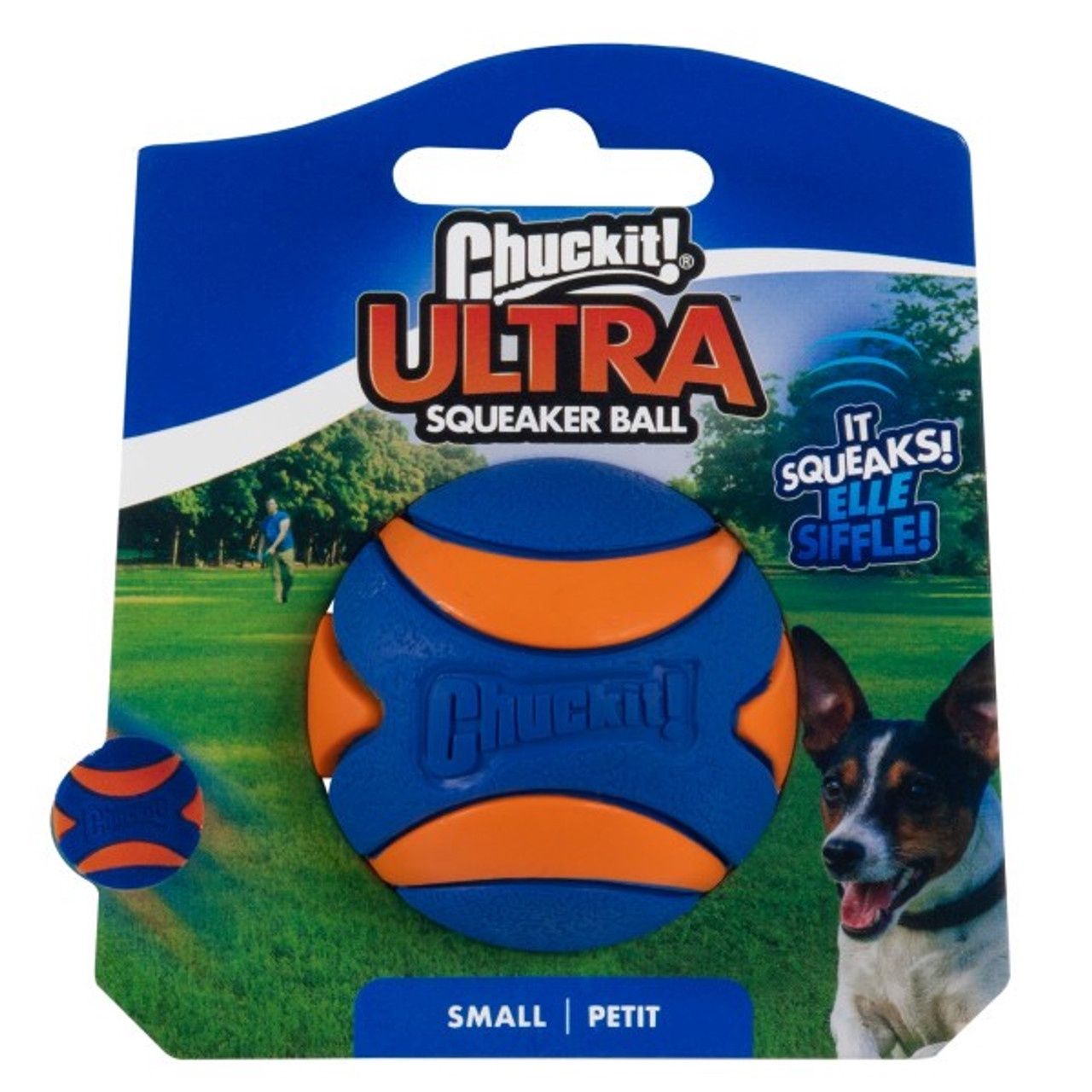 Chuckit! Ultra Squeaker Ball 1 Pack Small