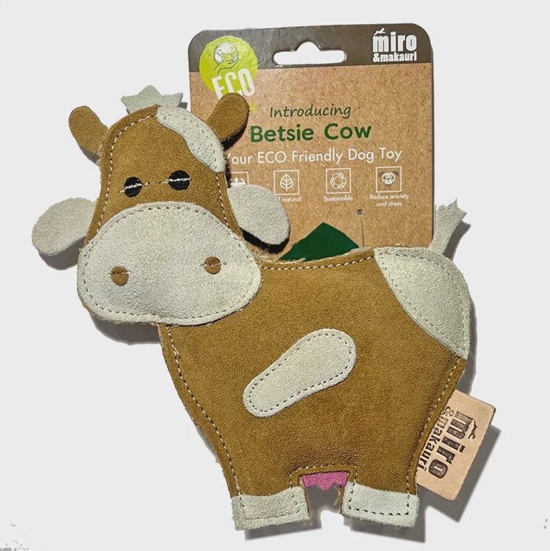 Betsie Cow Eco Dog Toy