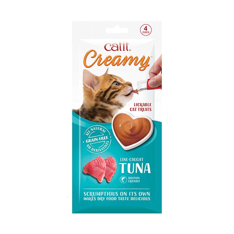Catit Creamy Treats Tuna 4 x 10g