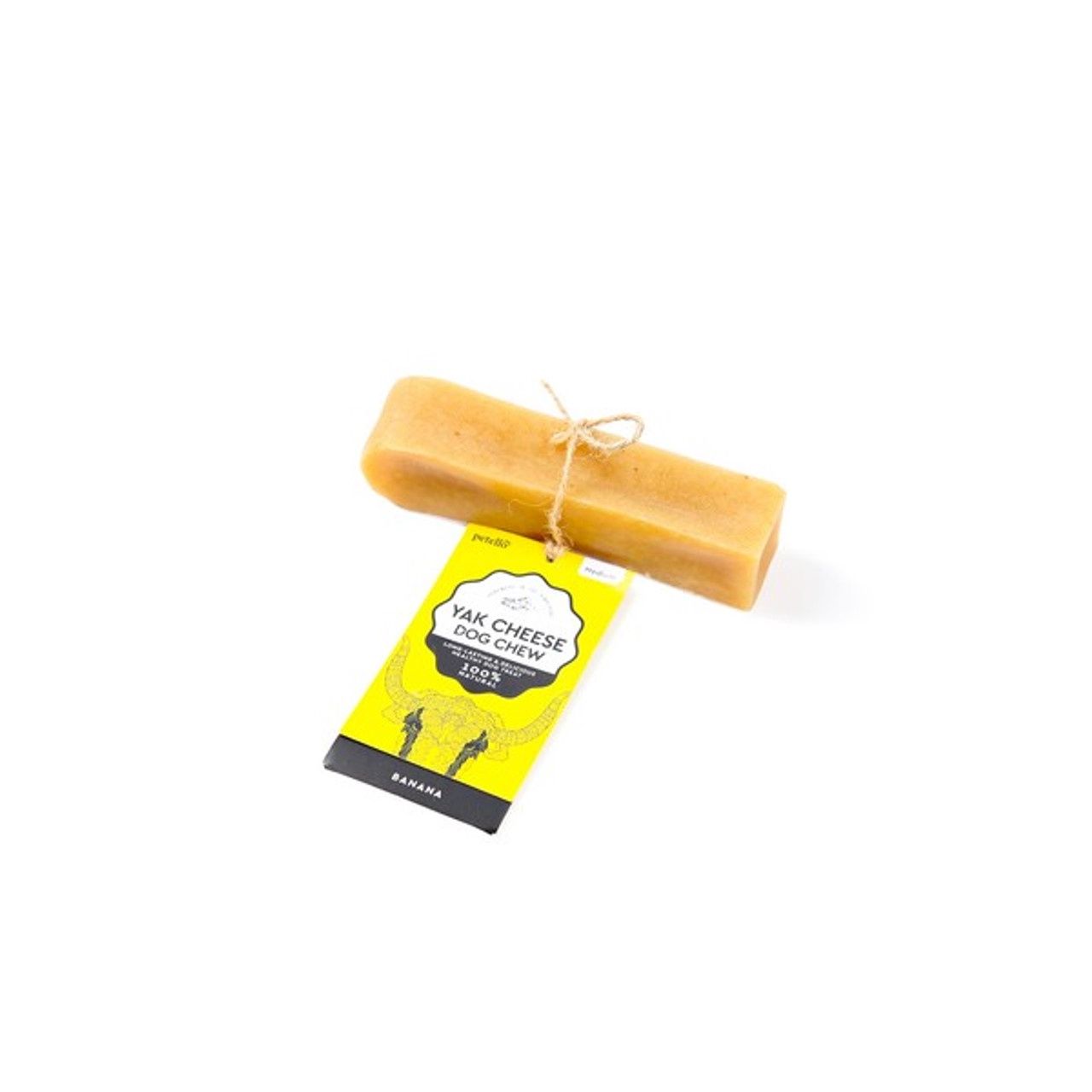 Yak Cheese with Banana Dog Chew Medium