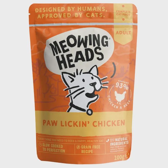 Meowing Heads Paw Lickin Chicken 100g