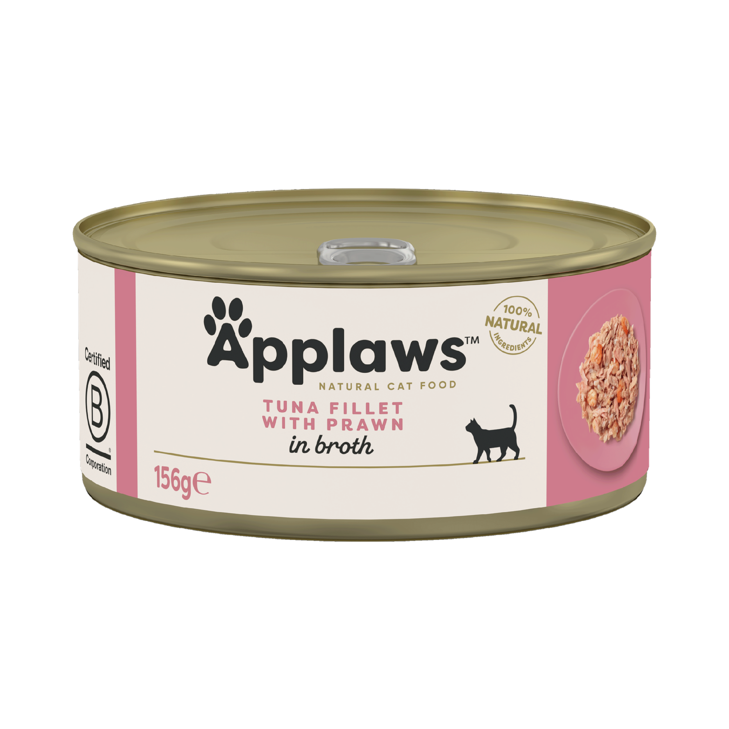 Applaws Cat Can Tuna Fillet &amp; Prawn 156g