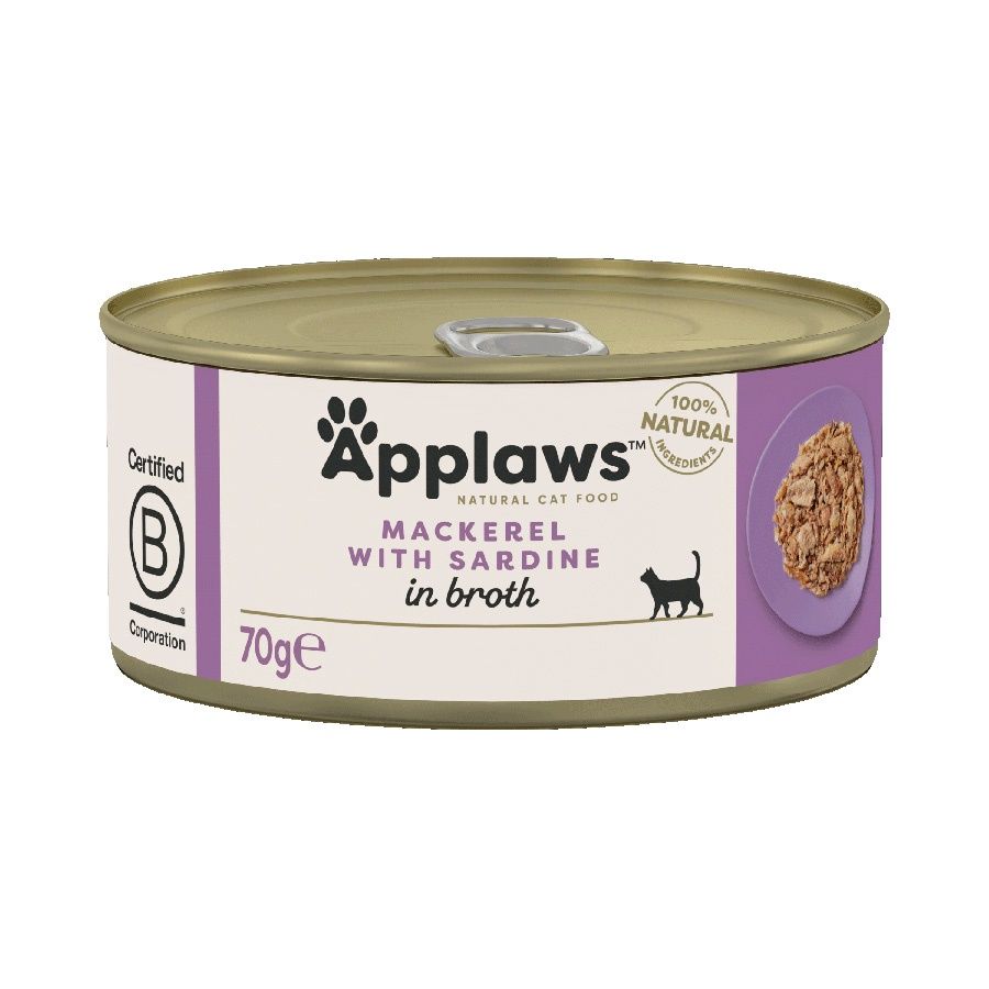 Applaws Cat Can Mackerel with Sardine 70g