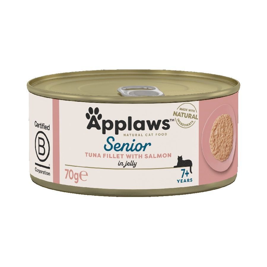 Applaws Senior Cat Tuna Fillet with Salmon 70g