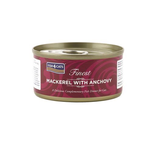 Fish4Cats Mackerel with Anchovy 70g