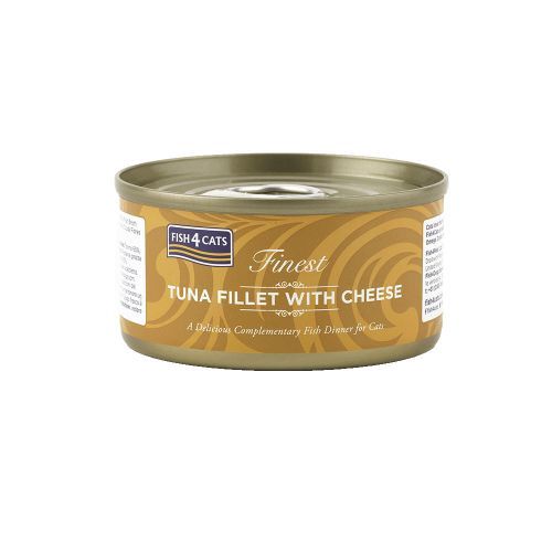 Fish4cats Can Tuna Fillet With Cheese 70g