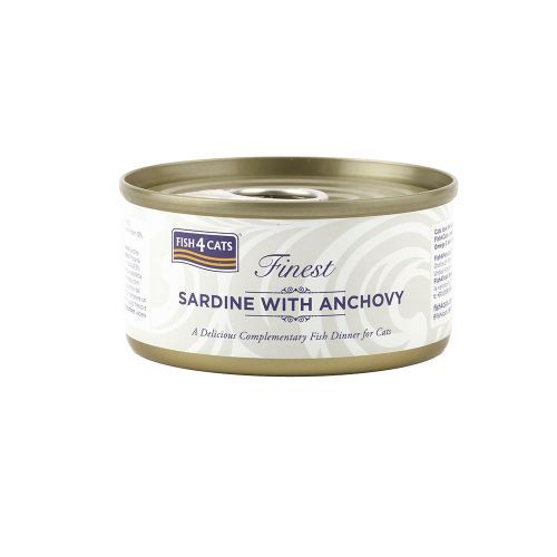 Fish4Cats Sardine with Anchovy 70g