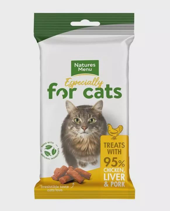 Natures Menu Cat Treats Chicken &amp; Liver 60g