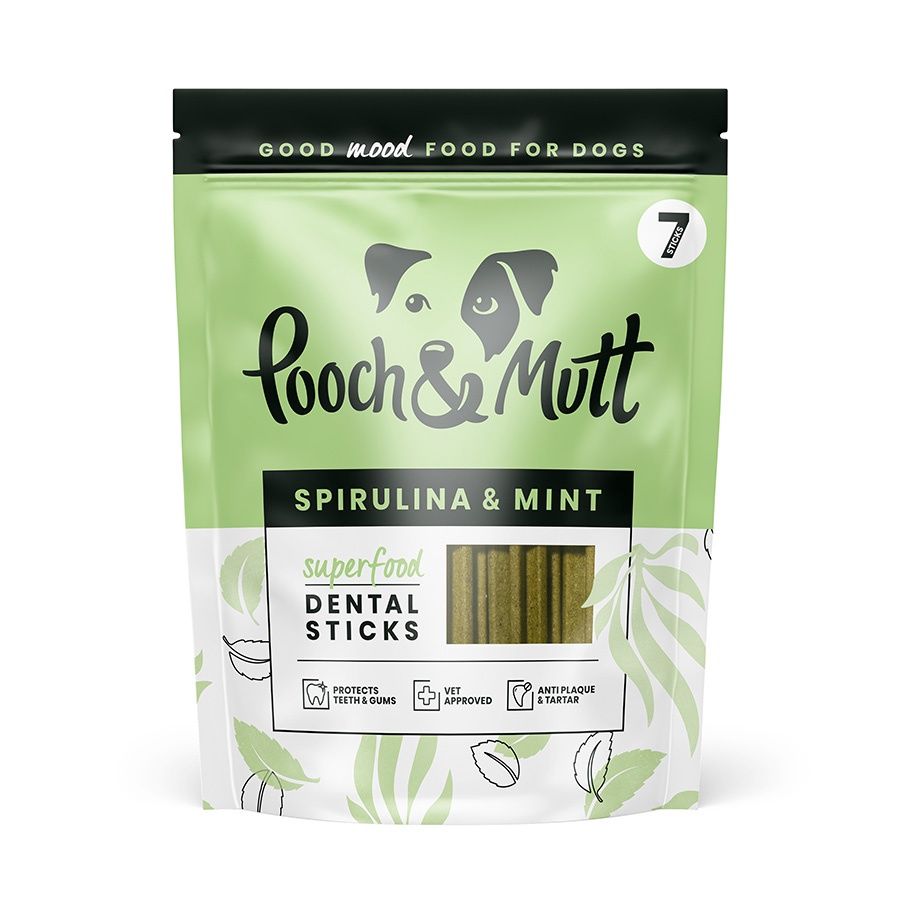 Pooch &amp; Mutt Superfood Dental Stick 7 Pack