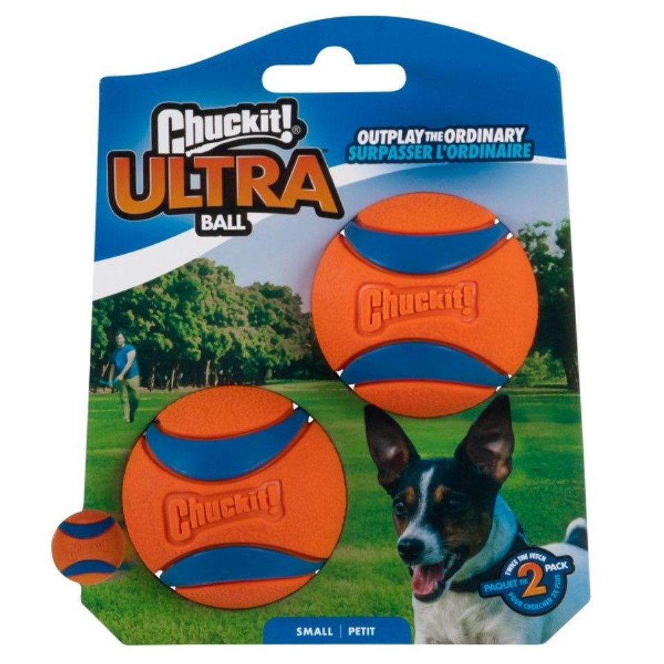 Chuckit! Fetch Ultra Ball Small 2 Pack