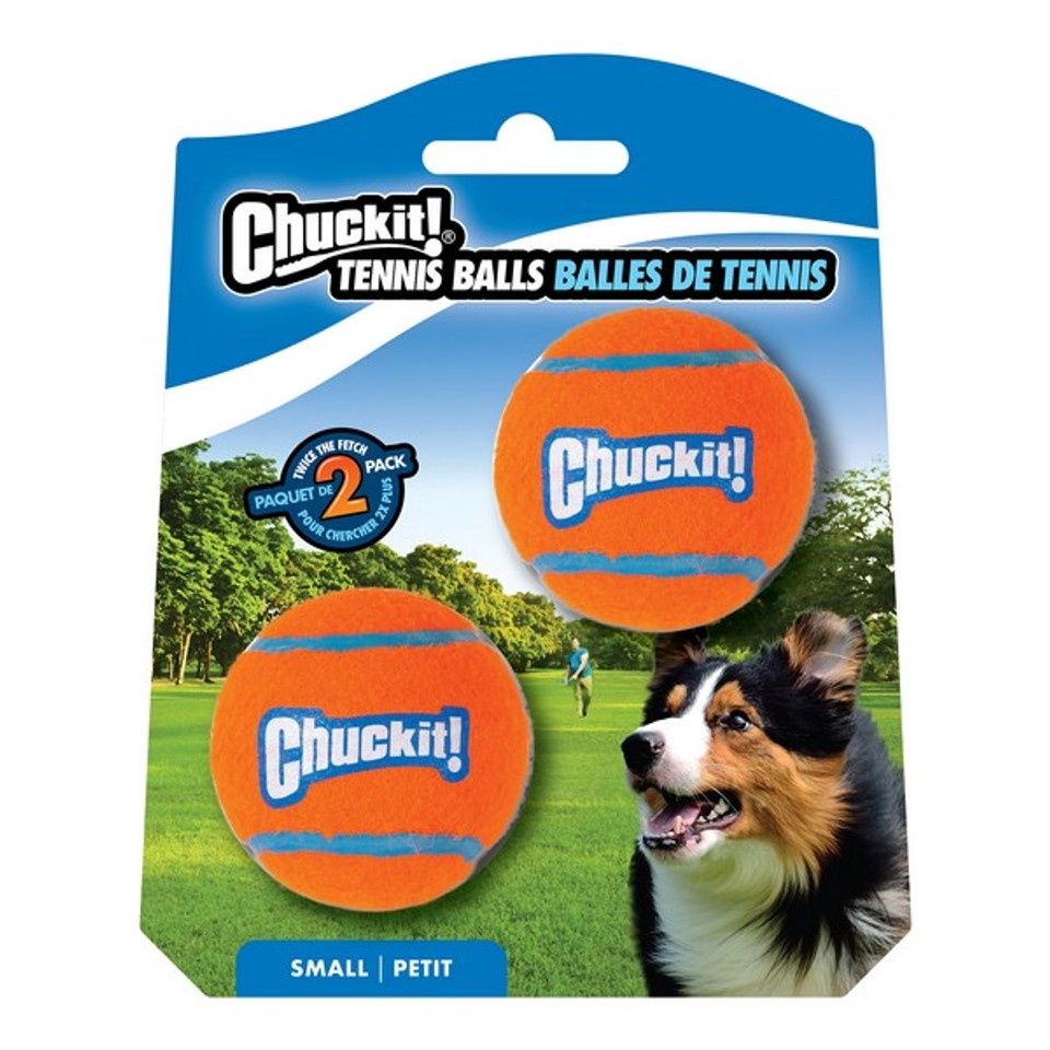 Chuckit! Fetch Tennis Ball Small 2 Pack
