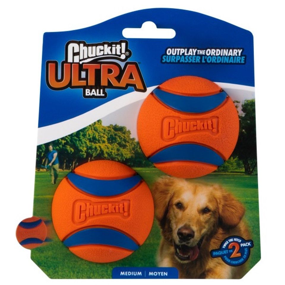 Chuckit! Fetch Ultra Ball Medium 2 Pack