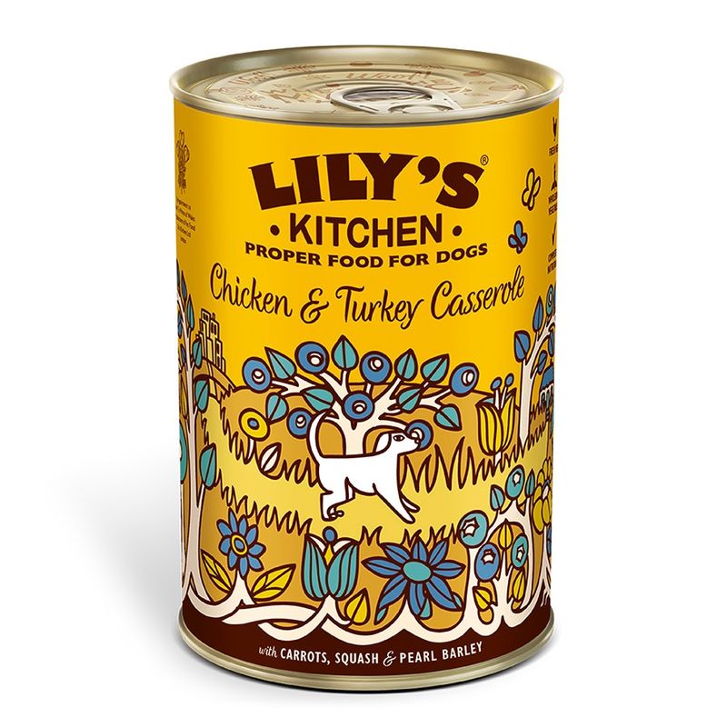 Lilys Kitchen - Chicken &amp; Turkey Casserole 400g