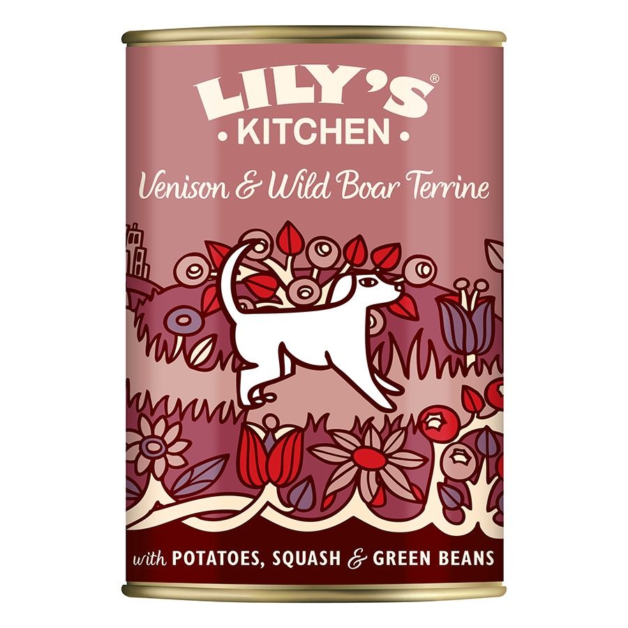 Lilys Kitchen - Venison &amp; Wild Boar Terrine 400g