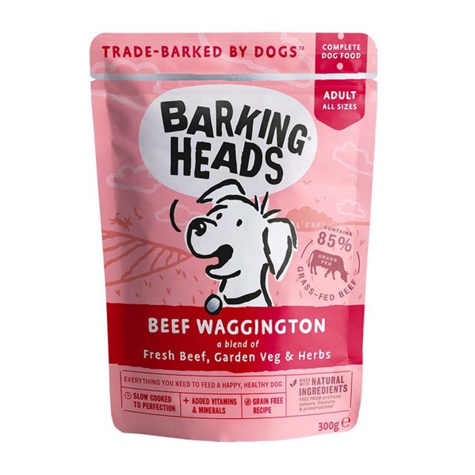 Barking Heads Beef Waggington 300g