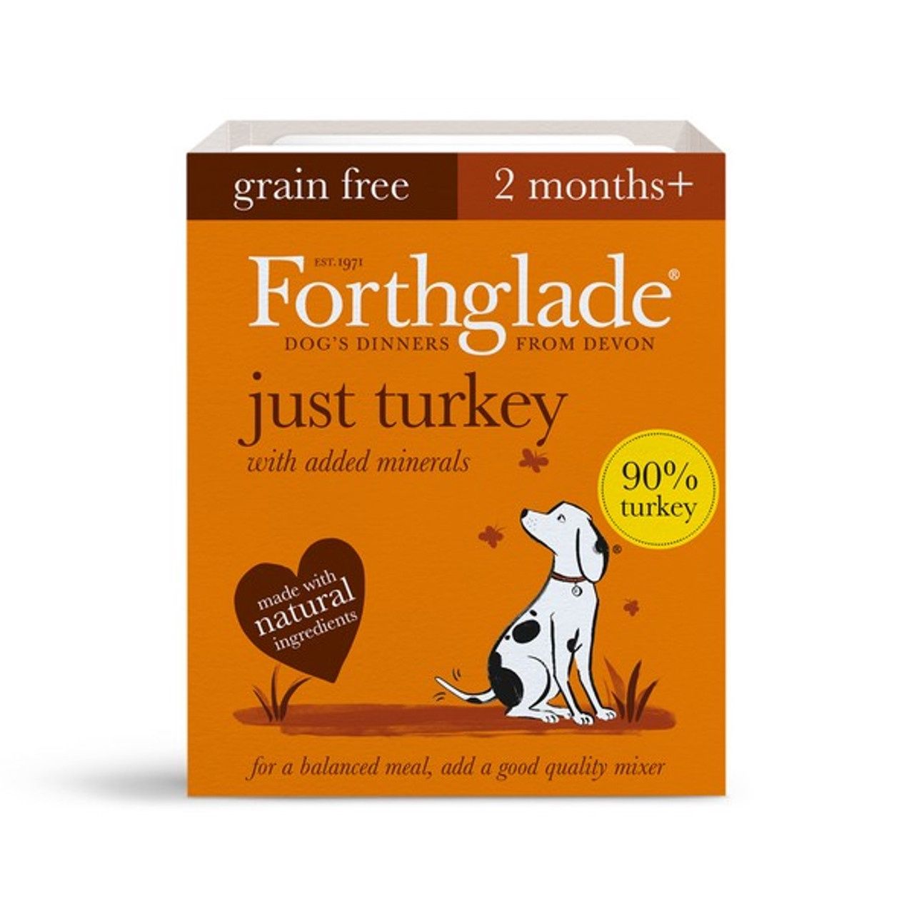 Forthglade Just Turkey 395g