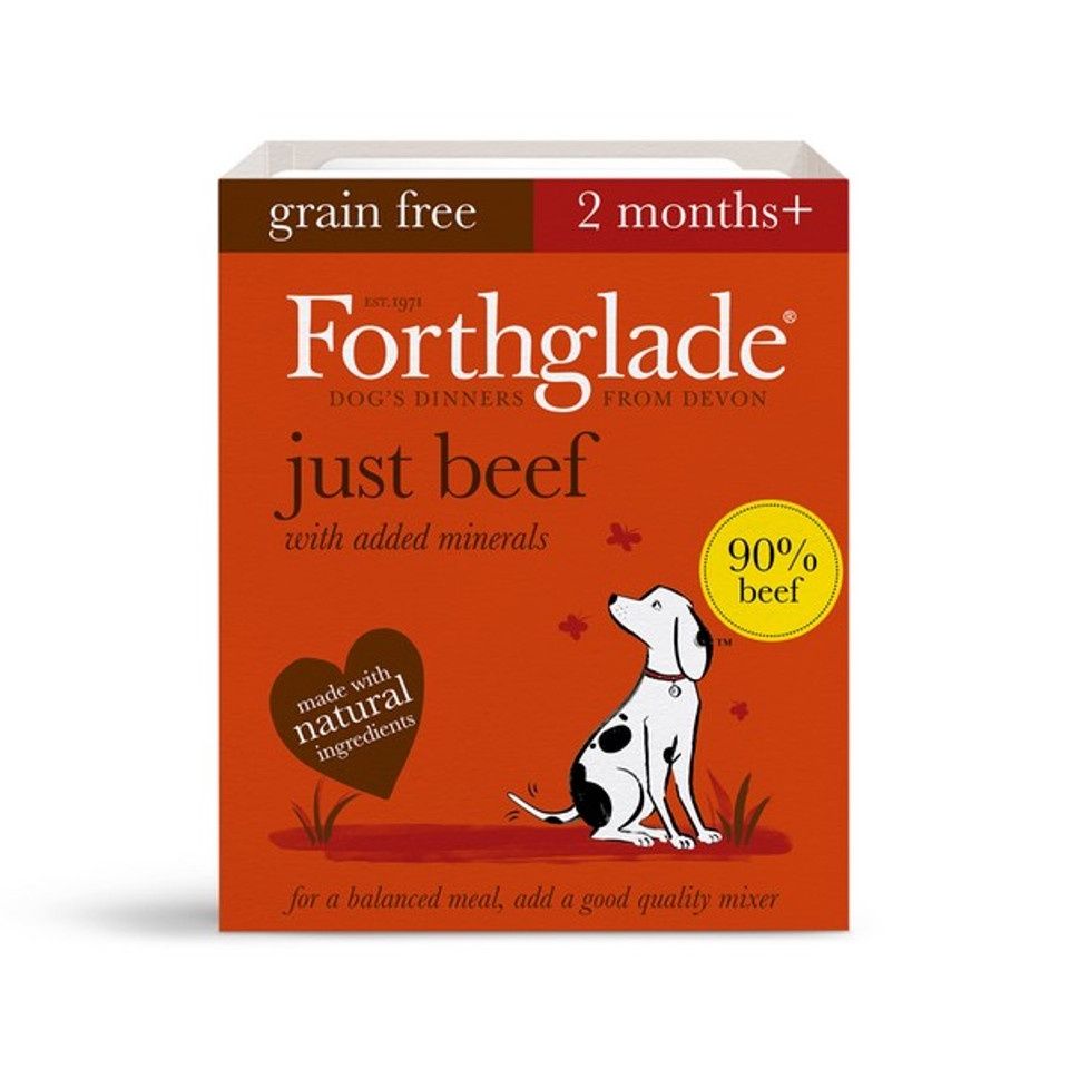 Forthglade Just Beef Tray 395g