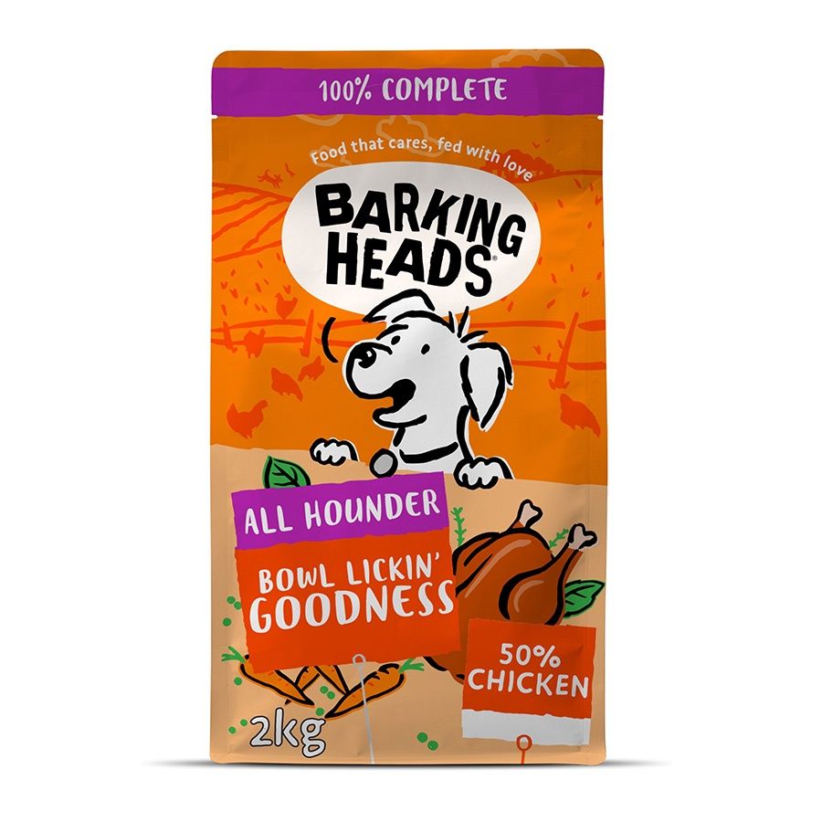 Barking Heads Bowl Lickin Chicken 2kg