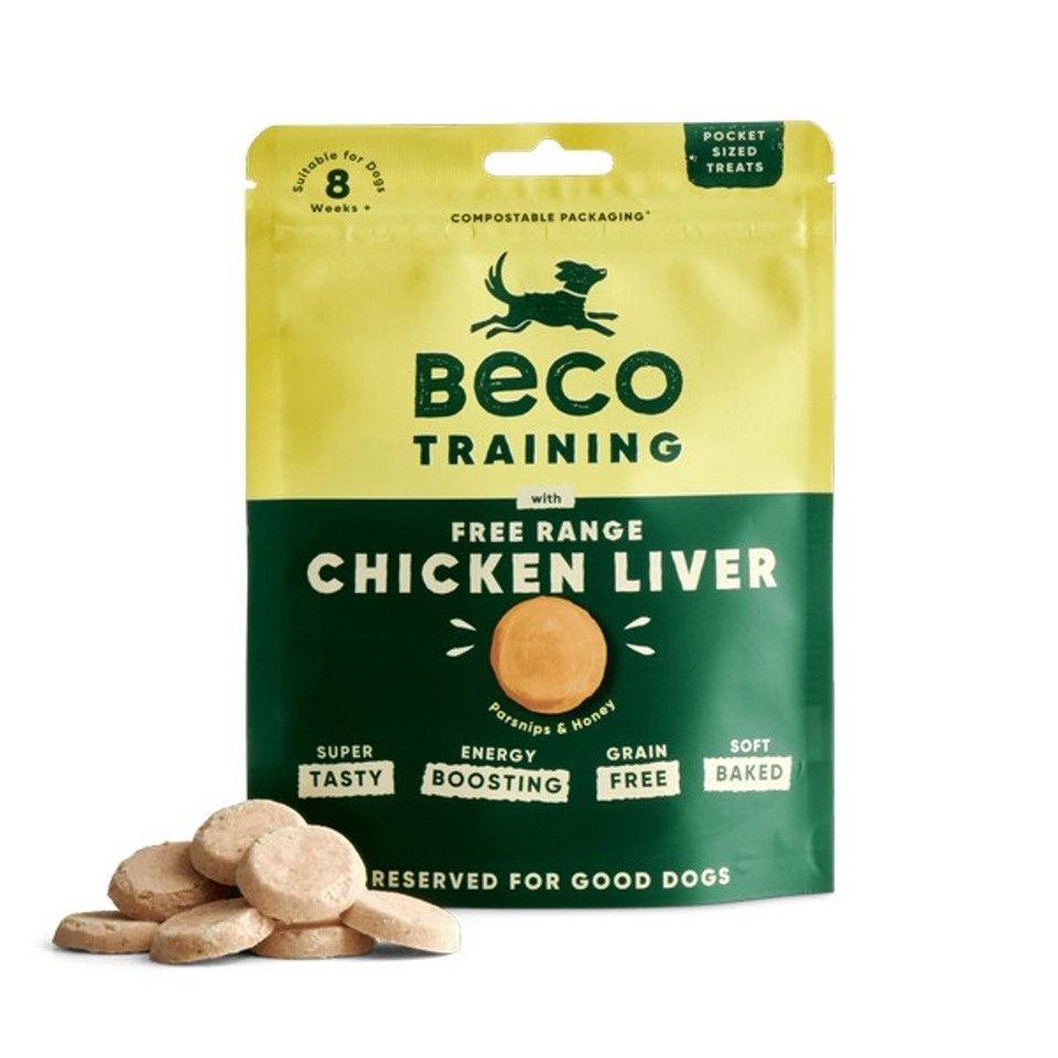 Beco Free Range Chicken Liver Treats 60g